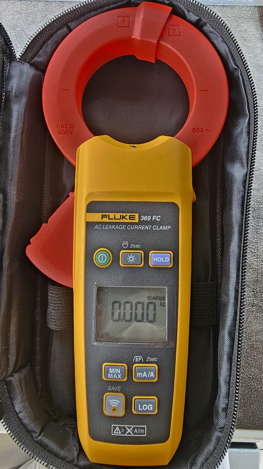 Fluke 369 FC Leakage Current Clamp Meter 95969803113| eBay