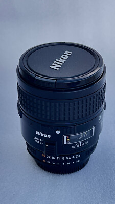 Nikon AF Micro Nikkor 60mm f/2.8 D Macro Prime Lens Made In Japan