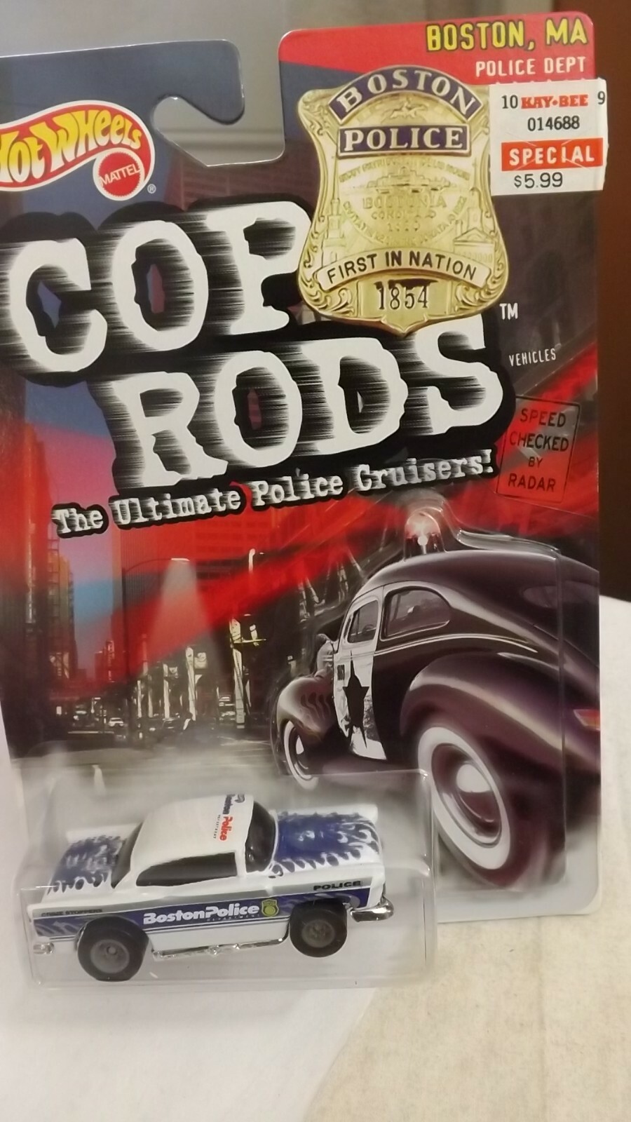 Hot Wheels Cop Rods 6台セット Hot Wheels Hot Wheels Cop Rods