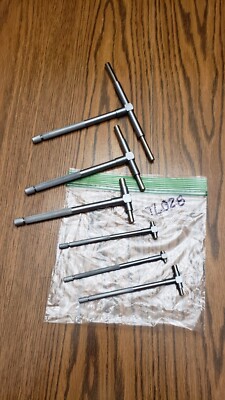 6 PIECE PRECISION TELESCOPING 5/16'' - 6'' INSIDE MEASURING SET(TL028)