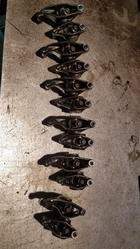 99-2010 2005 2006 2007 DODGE RAM CUMMINS 5.9L 6.7L 24V Rocker arms and stand SET - Picture 2 of 4