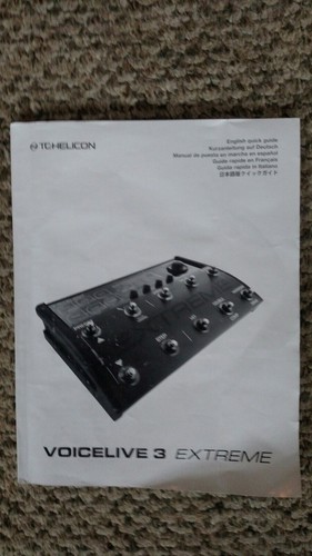 TC Helicon VoiceLive 3 Extreme Vocal Effects Processor