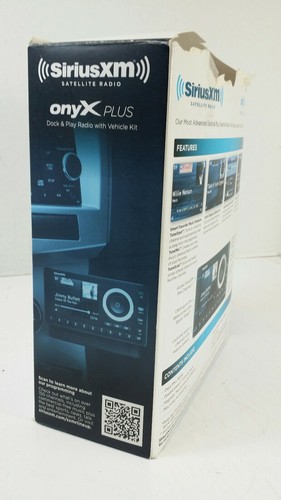 SiriusXM SXPL1V1 Onyx Plus Satellite Radio with Vehicle Kit