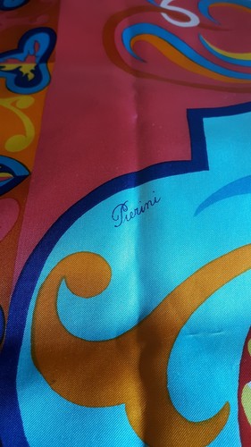 True Vintage 1960s Original Pierini Pucci Lik Pop Art Fabric 43