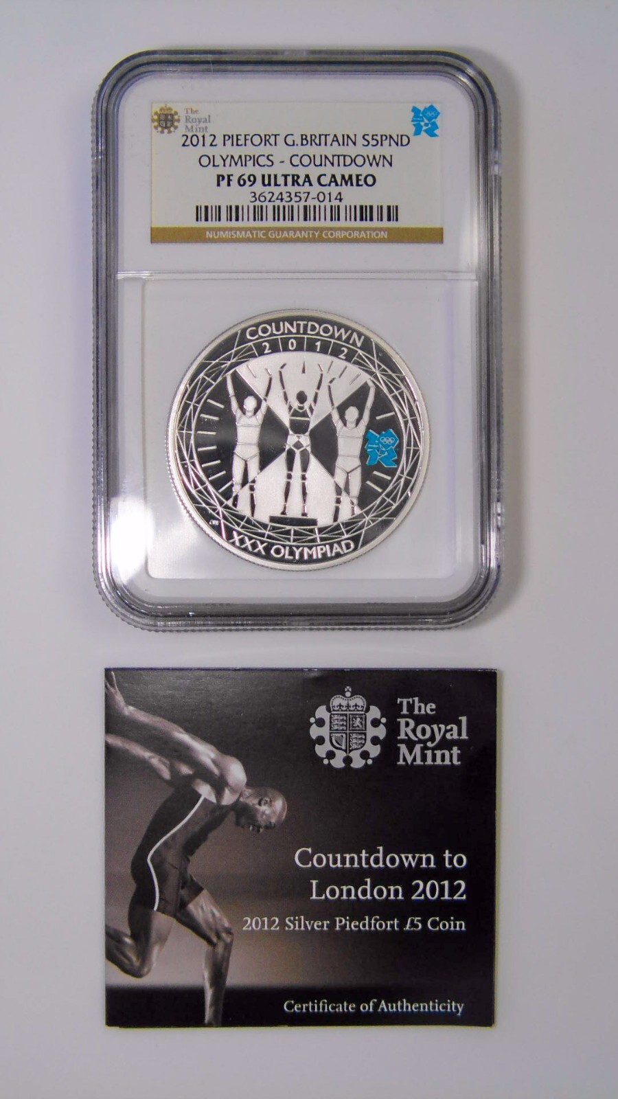2012 OLYMPICS COUNTDOWN £5 銀貨 NGC PF70UC 2012 OLYMPICS COUNTDOWN £5 銀貨 NGC PF70UC - メルカリ