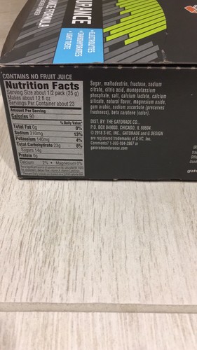 Gatorade Endurance Formula Powder (Lemon-Lime)