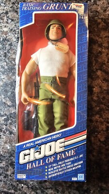 Vintage GI Joe 1992 Hasbro Hall Of Fame Basic Training Grunt 12 Inch - In Box