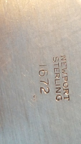 Vintage Newport Sterling Silver Baby Christening Cup 1626 Has Mono