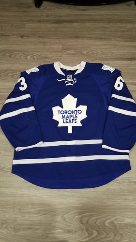 Carl Gunnarsson GAME WORN Toronto Maple Leafs Jersey HOME - Real Sports LOA