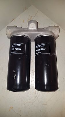 Filterwerk Mann + Hummel GMBH, Ingersoll Rand Dual Oil Filter Housing, 92071182