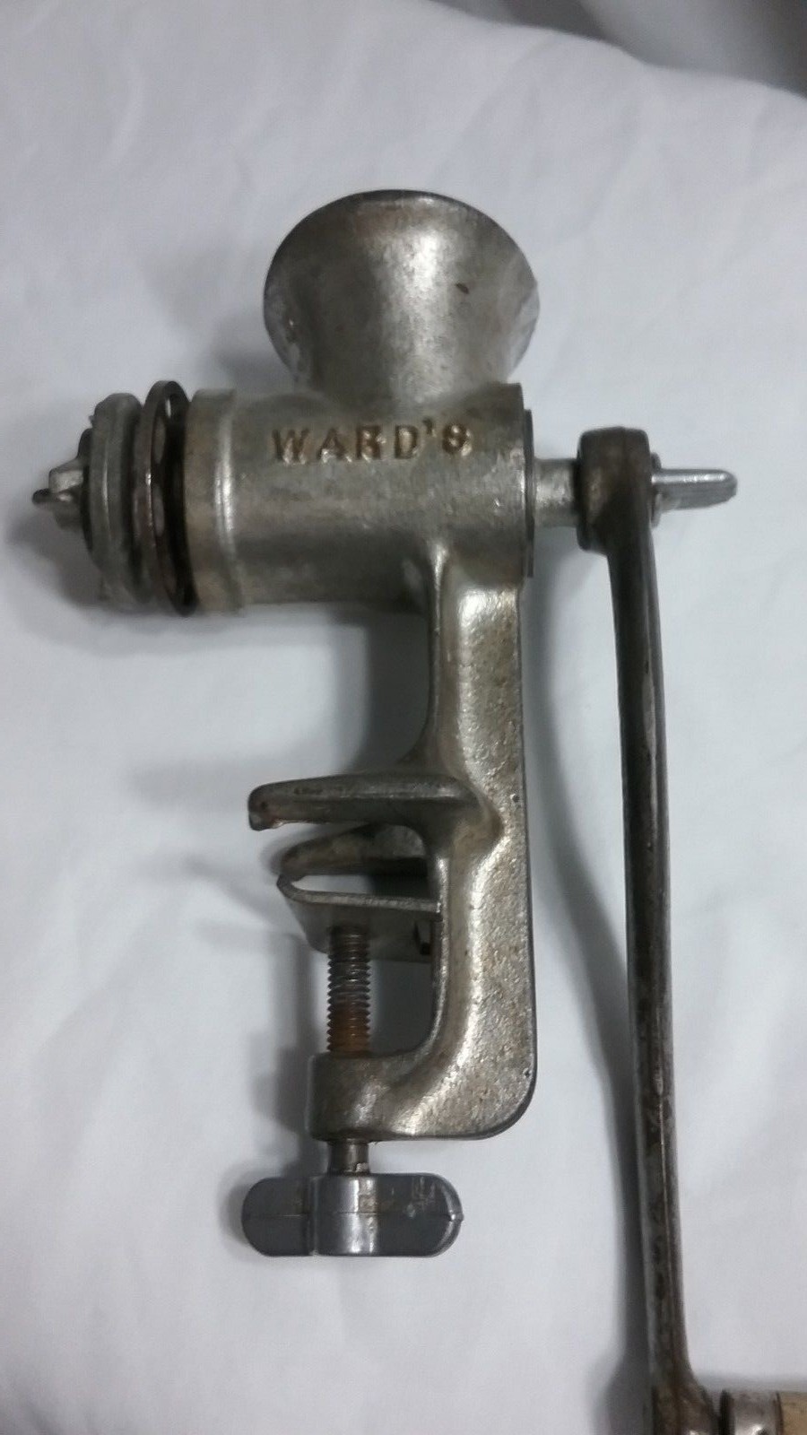 Lot of 3 -Antique Meat Grinders-No.1&2 Universal Meat Grinders and 1 Ward's