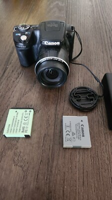 CANON POWERSHOT SX510 HS Digital Camera 12.1MP 30x Optical Zoom Tested and works