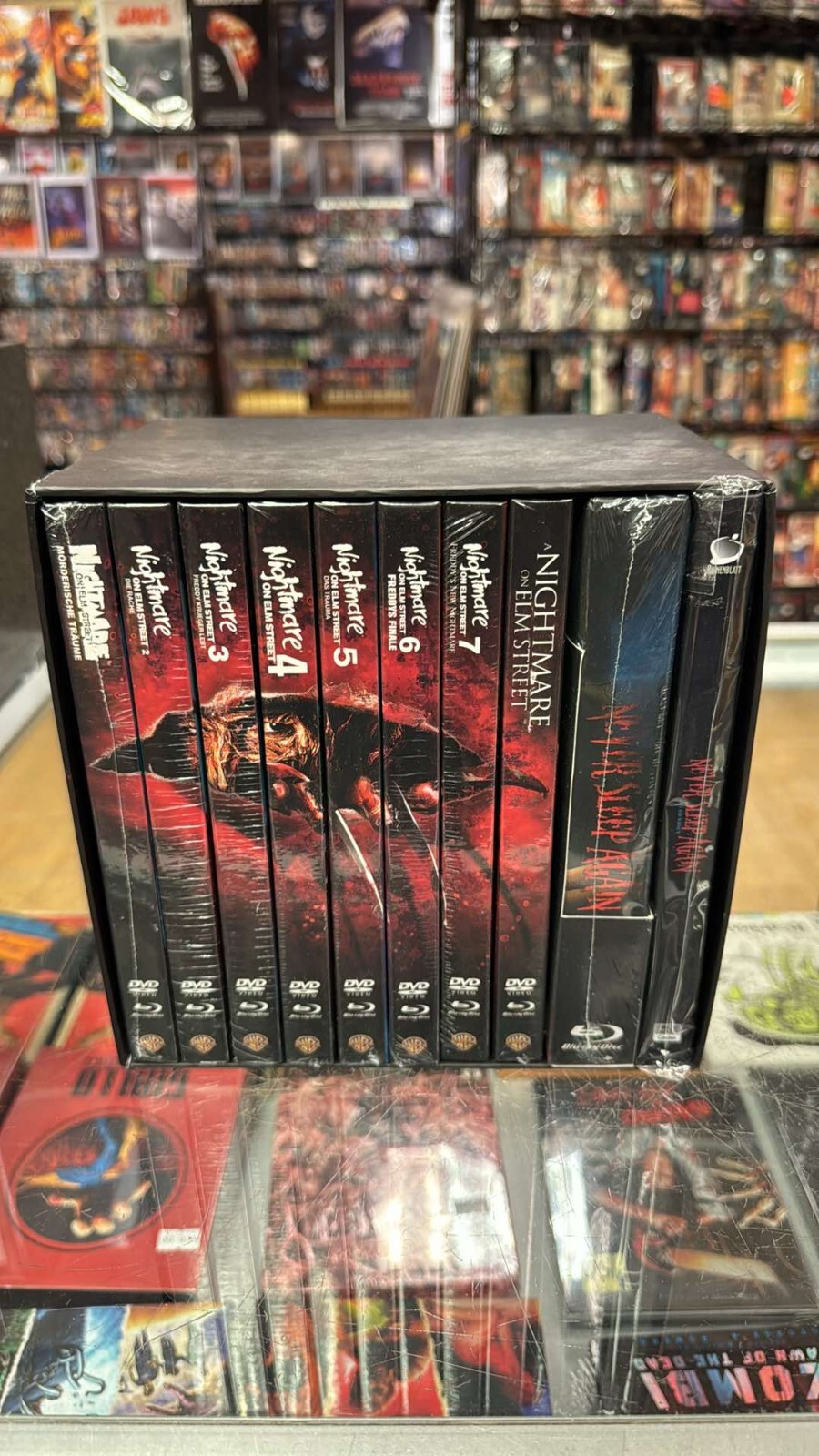 Nightmare on Elm Street Media Book Blu-Ray Complete Series Nightmare on Elm Street Media Book Blu-Ray Complete Series