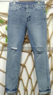 NEW KSUBI CHITCH FURY MEN'S SKINNY JEANS BLUE SIZE 30 X 32 US FREE SHIPPING