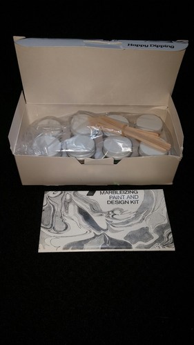 Magic Dip Marbleizing Paint Kit NIB Traditional Colors