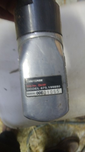 Craftsman 3/8 Inch Air Drill