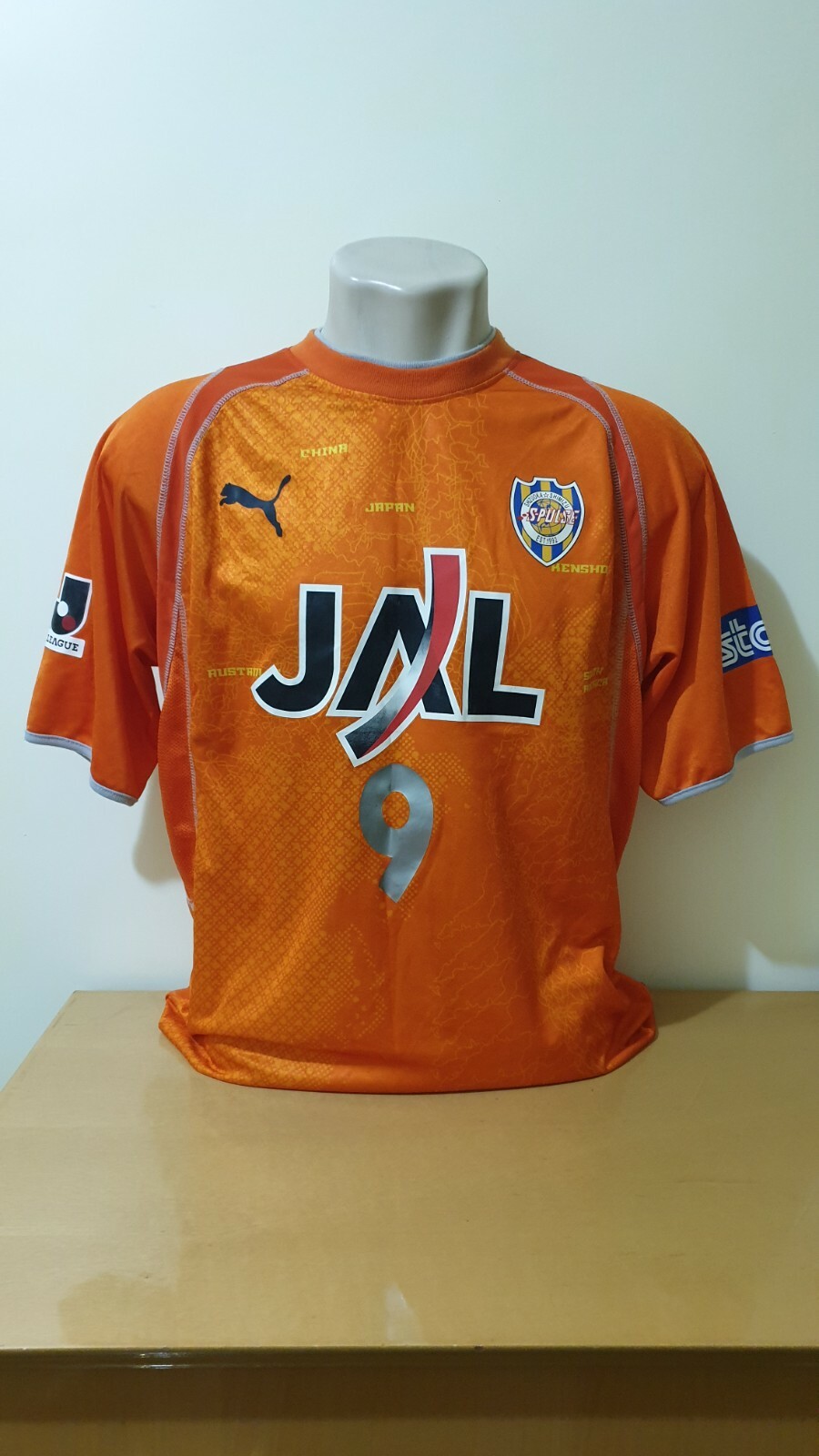 ウェア PUMA - 90&#39;s Shimizu S-Pulse Away Jersey Shimizu S-Pulse Away Football Jersey 1994/1996 Japan : S-Pa