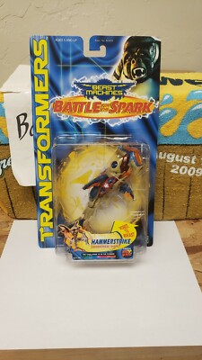 NIB 2000 TRANSFORMERS BEAST MACHINES BATTLE FOR SPARK HAMMERSTRIKE SHARK #80518