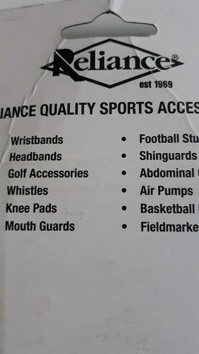 Reliance Sports Whistle with Quick Release Safety Lanyard and Neck Strap.