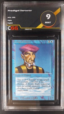 Prodigal Sorcerer CGG 9 MINT MTG Alpha 18660140