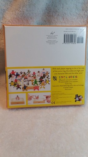 Paper Sumo Ready Set Smackdown Scrapbooking Orgami Activity Playset Stickers NEW