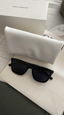 【極美品ケース付】GENTLE MONSTER LILIT ブラック シルバー PCS0QV38YTC0_FRONT.jpg