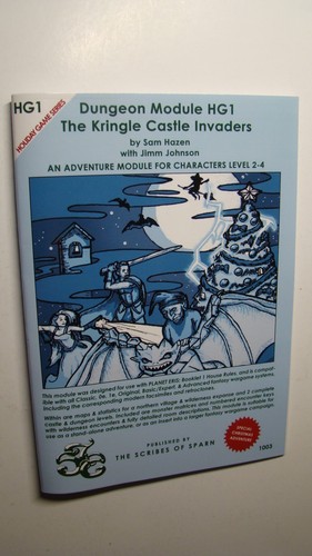 MODULE - HG1 - KRINGLE CASTLE INVADERS *NM/MT 9.8* CHRISTMAS DUNGEONS DRAGONS