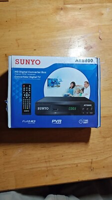 tv converter box with remote Sunyo Ats800
