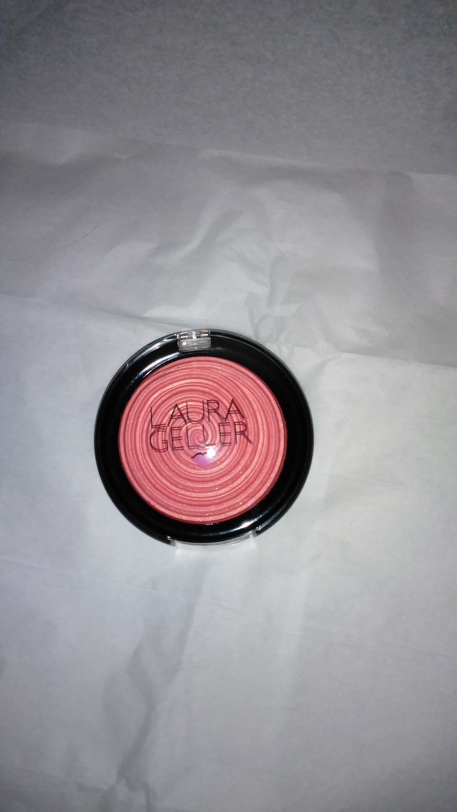 NEW LAURA GELLER BAKED GELATO VIVID SWIRL BLUSH ROSEWATER .17 OZ
