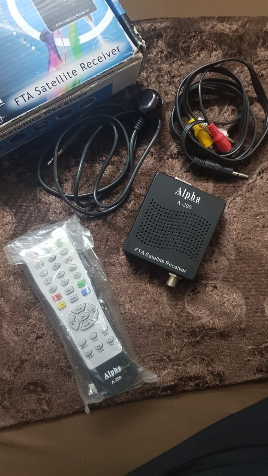FTA Satellite Receiver, Alpha A-200, EPG, 6000 Channel FTA Satellite Receiver, Alpha A-200, EPG, 6000 Channel