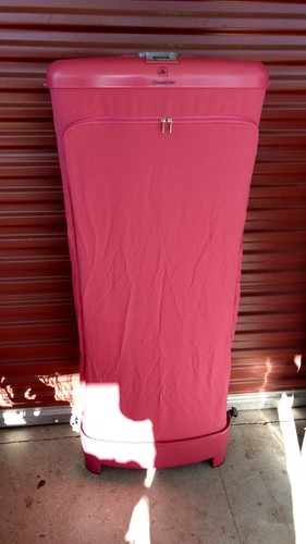 Joy Mangano Close Drier Easy Portable Drying System Pink Clothes Dryer 110V