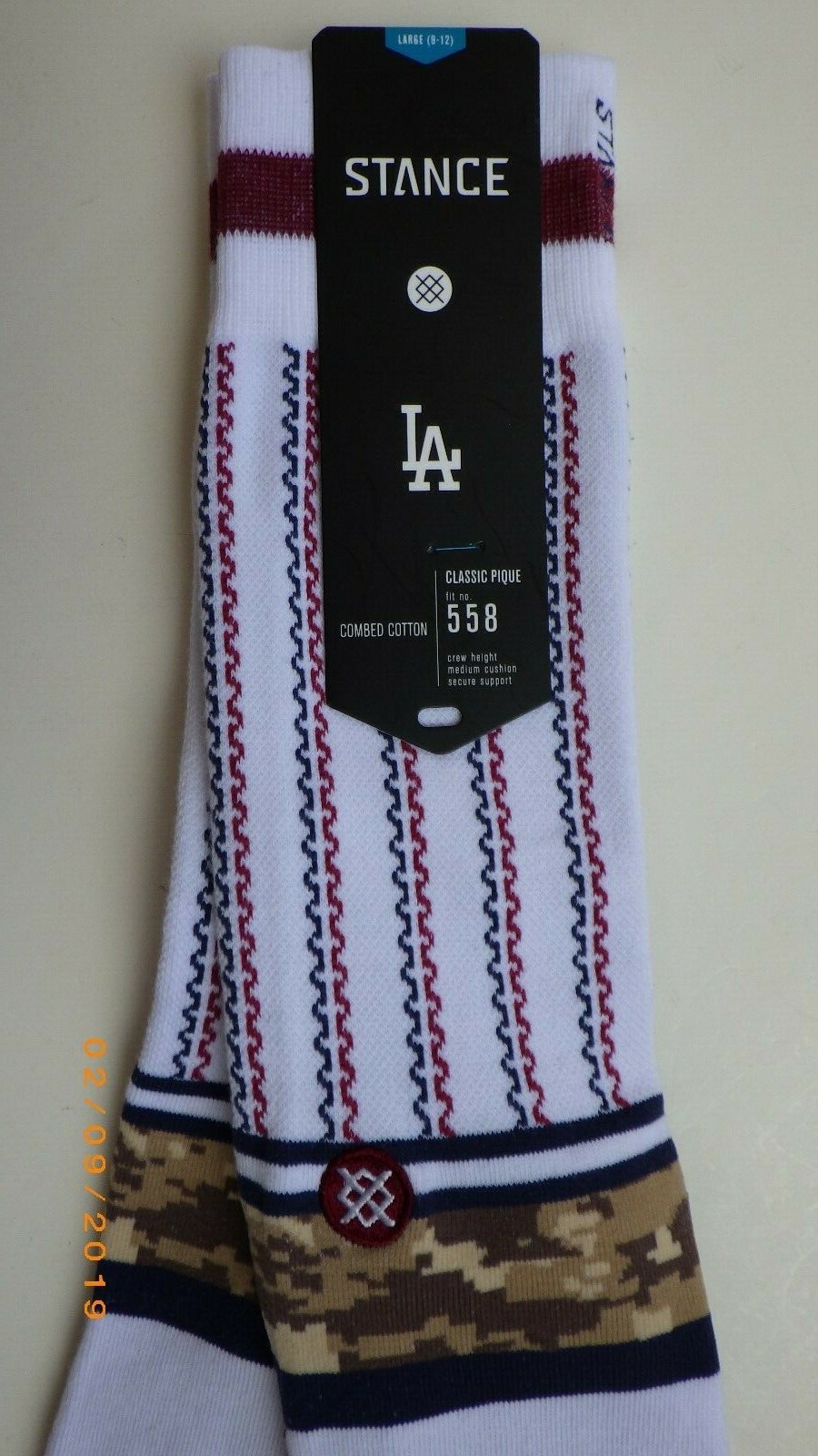 NWT Mens Stance Fit 558 