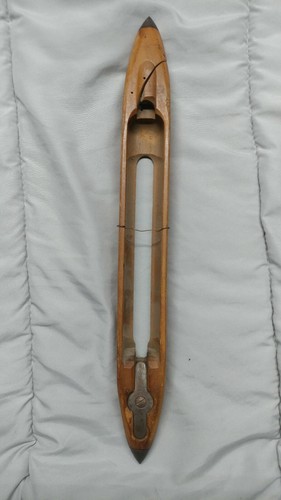 Antique Shambow 4004 Wooden Weaving Shuttle