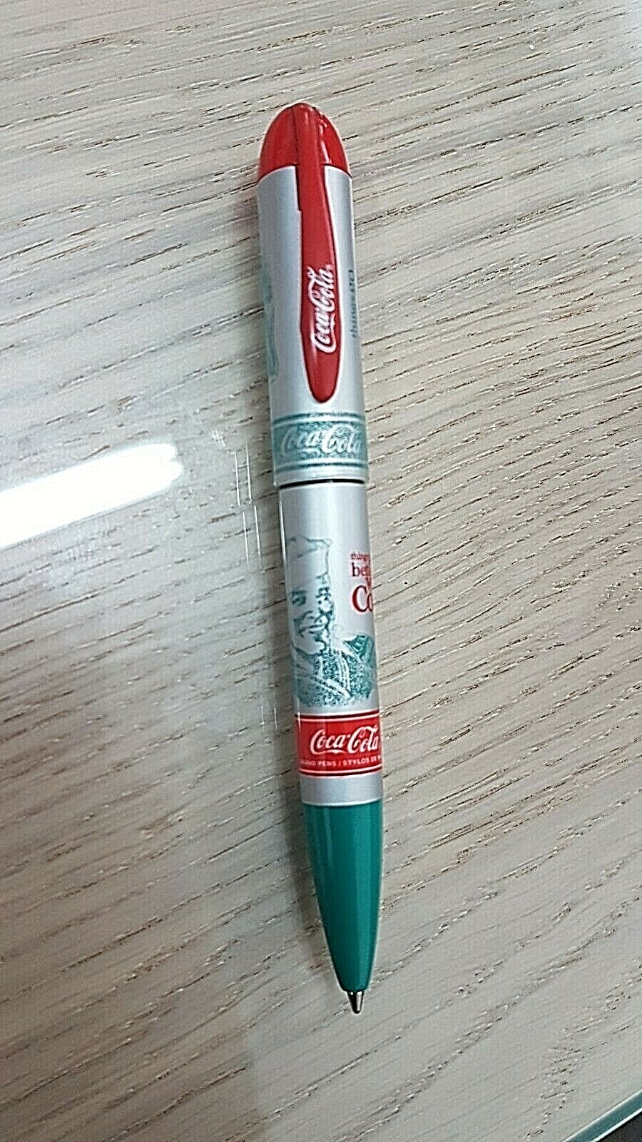 Penna Coca Cola With Coke Stypen blu sfera Gadget Ufficiale Limited