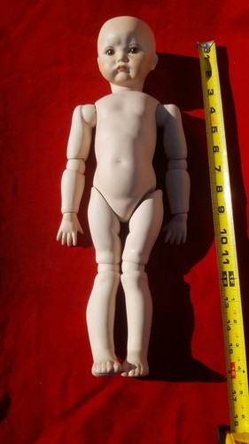 Antique French Doll and 16” Marked SFBJ 252  Paris