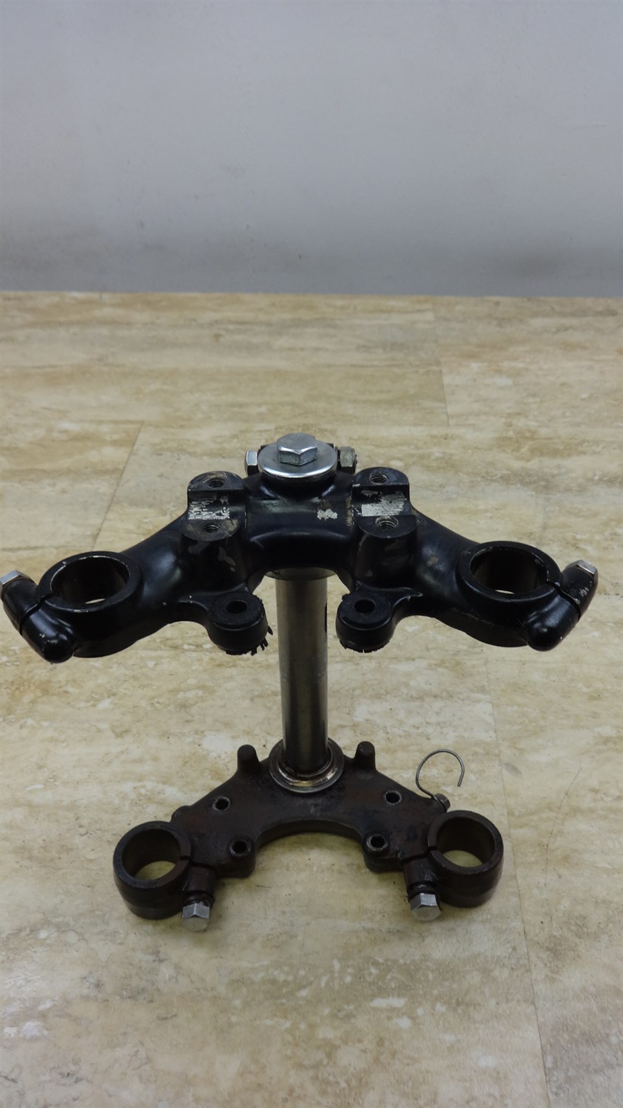 1975 kawasaki f7 175 enduro K576~ triple tree fork clamps | eBay