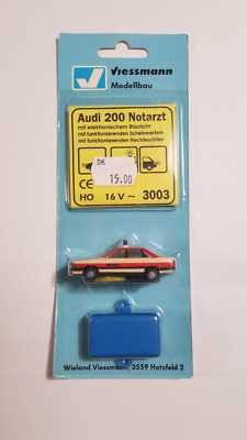 3003 VIESSMANN - ESCALA H0 - AUDI 200 NOTARZT (c1)