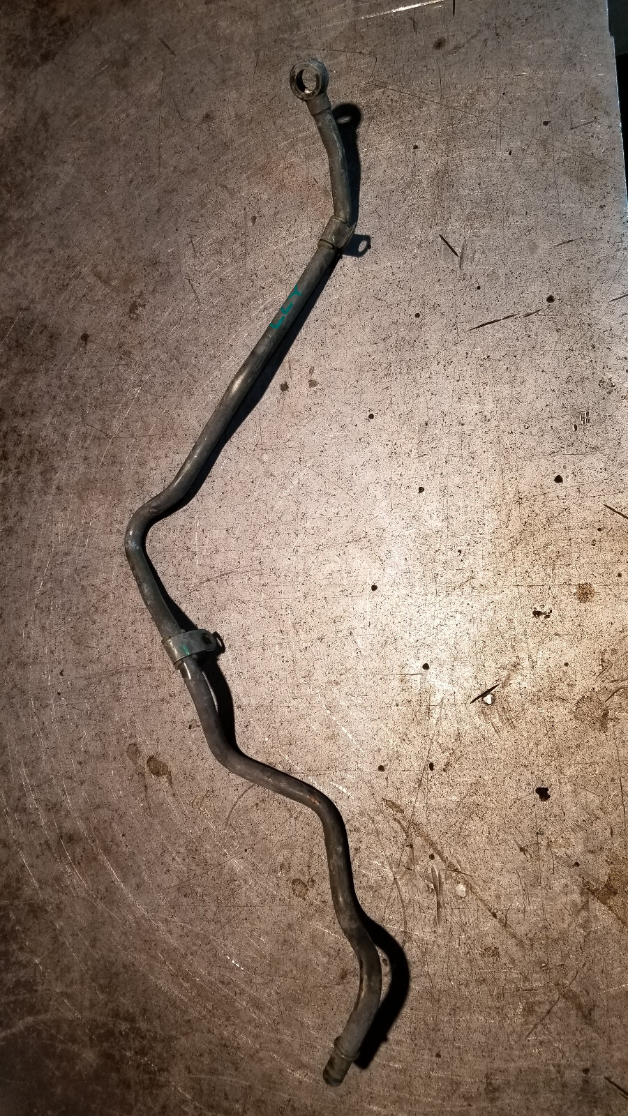 04 05 Chevy GMC 6.6 LLY Duramax Fuel LINE 97357395 Feed to FICM - Picture 1 of 3