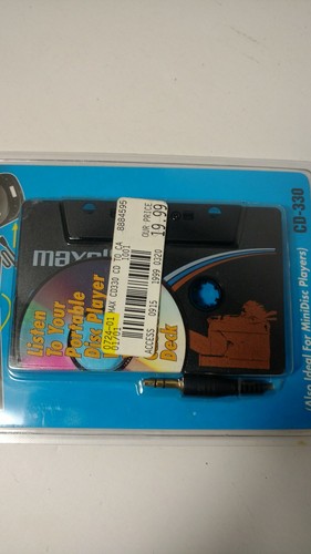 Maxell T37865B Maxell CD-330 CD-to-Cassette Audio Adapter (190038)