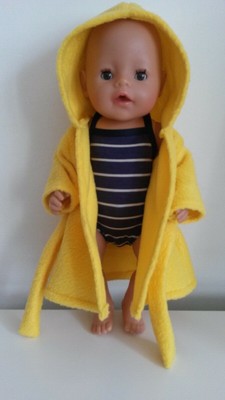 Zapf Creation 828281 BABY born Holiday Badeanzug 43 cm Farbe nach Zufall 1 Stück