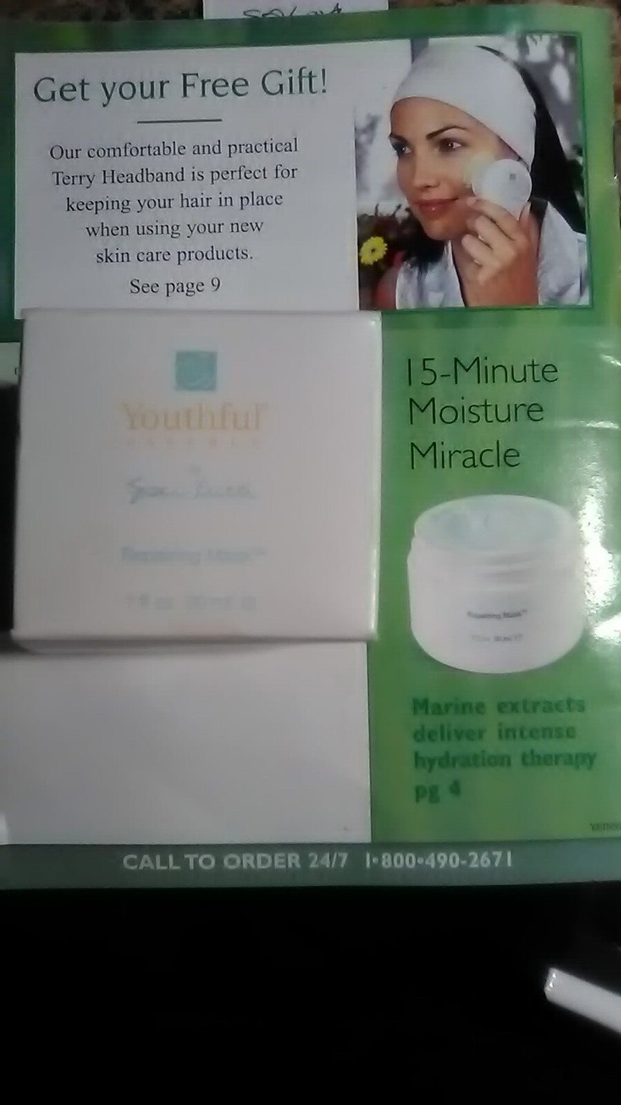 Susan Lucci~Youthful Essence~Skin Repairing Mask~+1 Ship