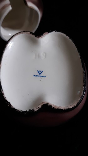 Vintage Hummel Goebel  Friar Tuck Monks Sugar Bowl West Germany 4 1/4