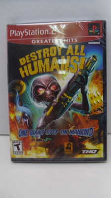 Destroy All Humans (Sony PlayStation 2, 2005) Brand New Factory Sealed