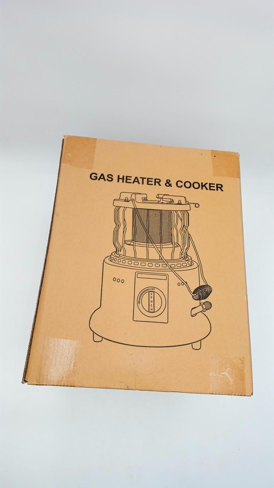 Campy Gear Chubby 2 in 1 Portable Propane Heater & Stove UNTESTED