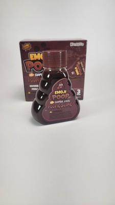 3 pack Kangaroo emoji poop slime