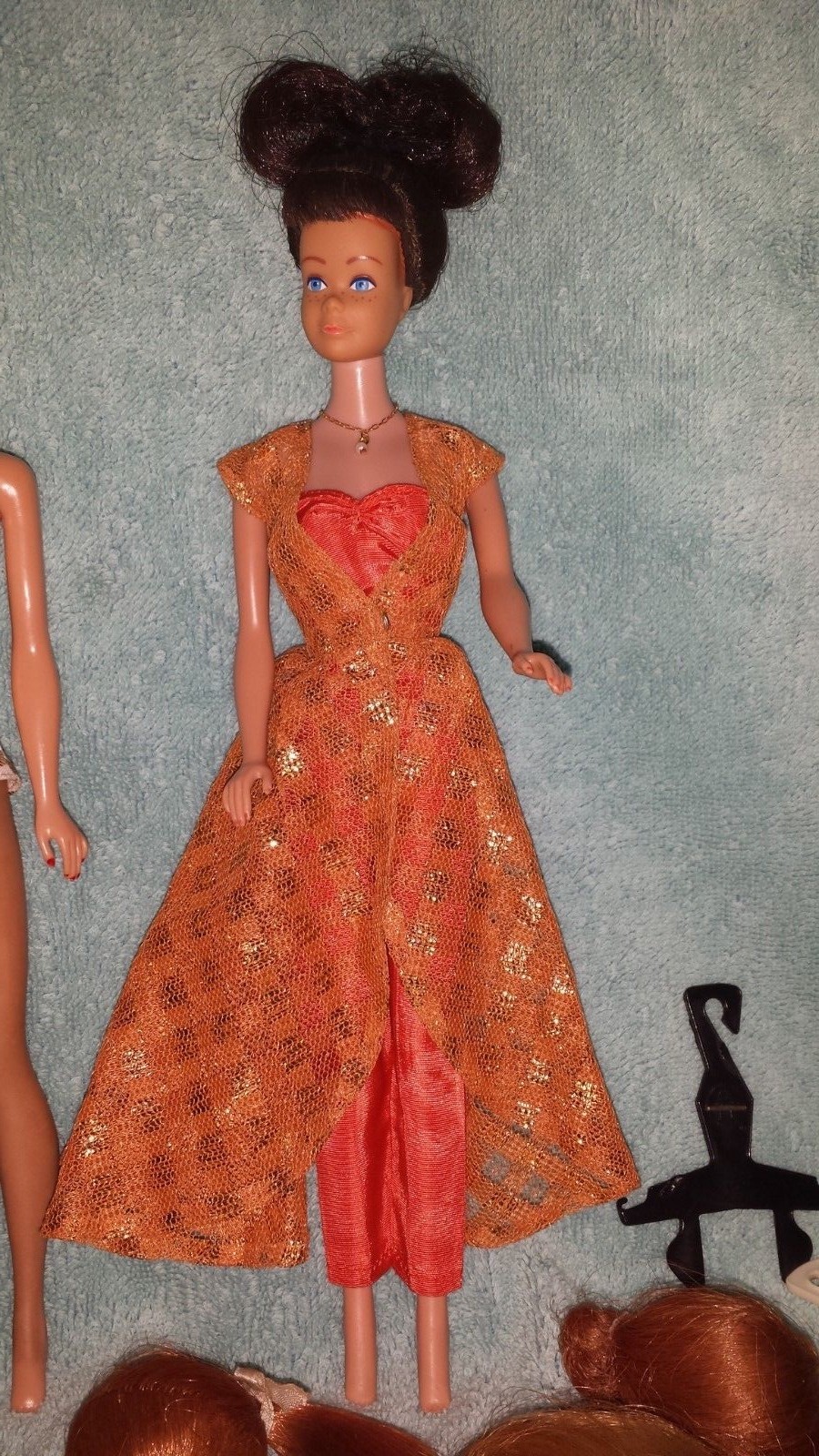 wig wardrobe midge and barbie doll