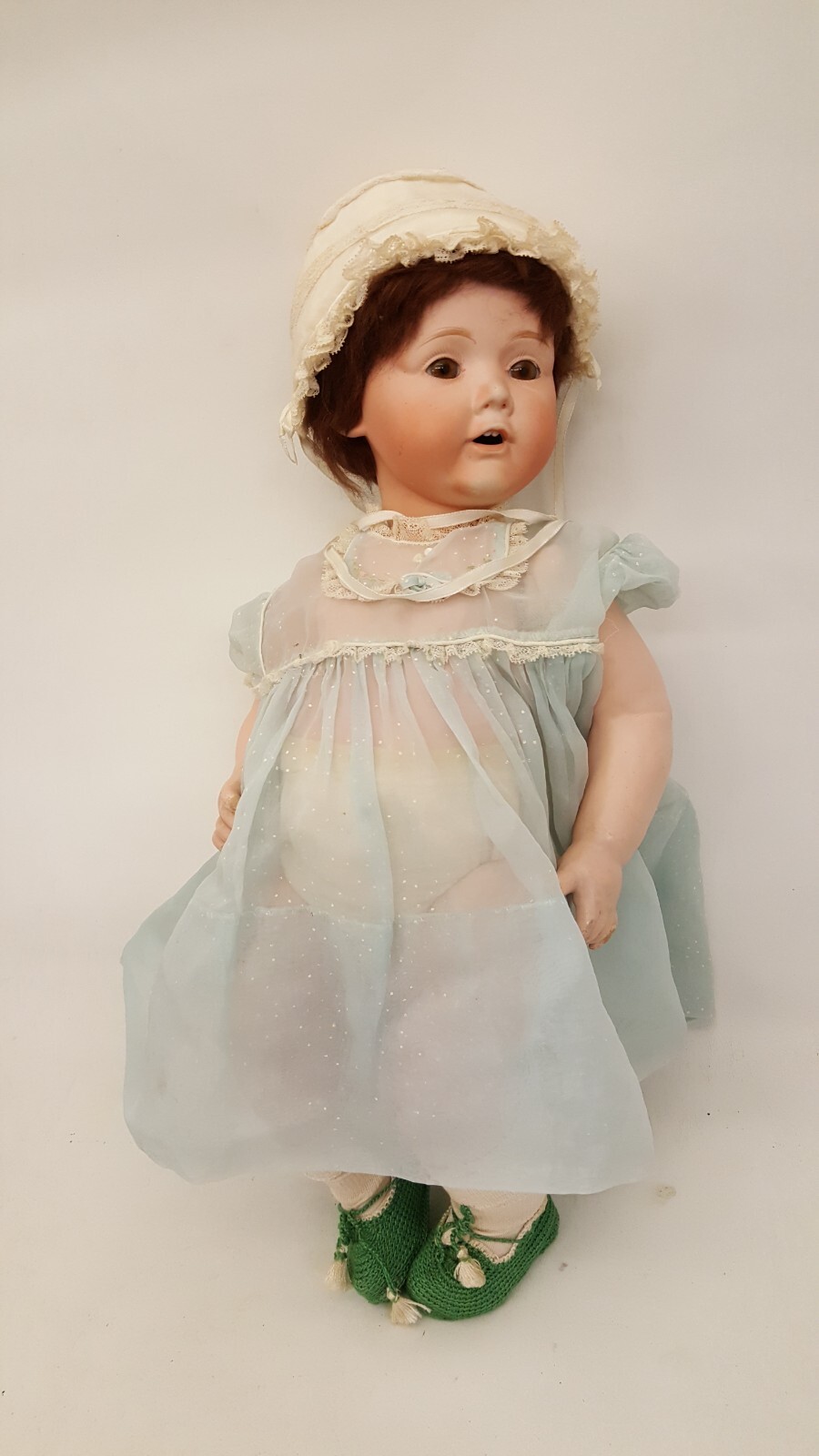 Antique B9 RE Nippon doll bisque composition Morimura Bros