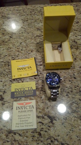 Invicta 15076 Men's Pro Diver Blue Dial