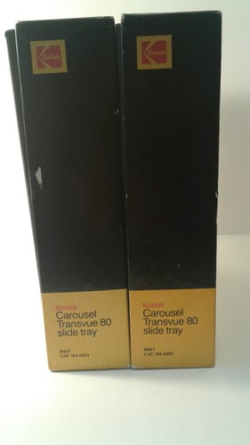 Kodak Carousel Transvue 80 Slide Tray/used