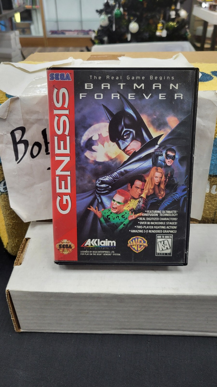 Nintendo Switch SEGA GENESIS GENESIS BATMAN FOREVER Batman Forever - Sega Genesis | SunSoft | GameStop